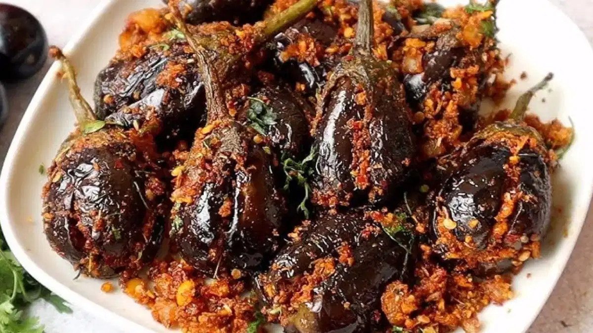 Home spice up your meal with andhra special gutti vankaya vepudu a must try recipe